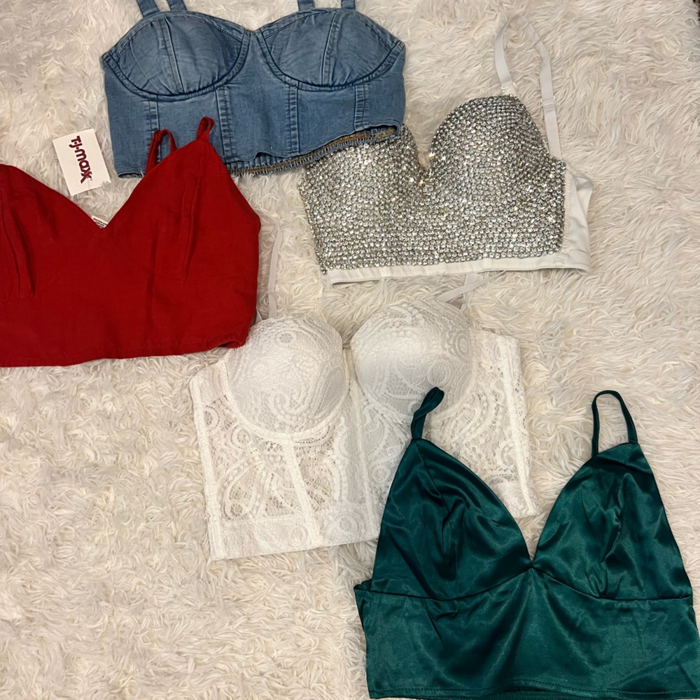 Mix of bralette tops. Marshall’s, Amazon. Small/medium